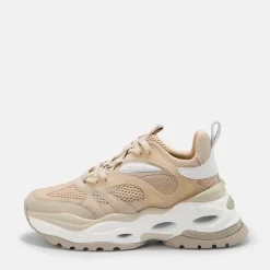 Flash Sale BUFFALO Triplet M Baskets Basses Veganes Et Blanc Beige