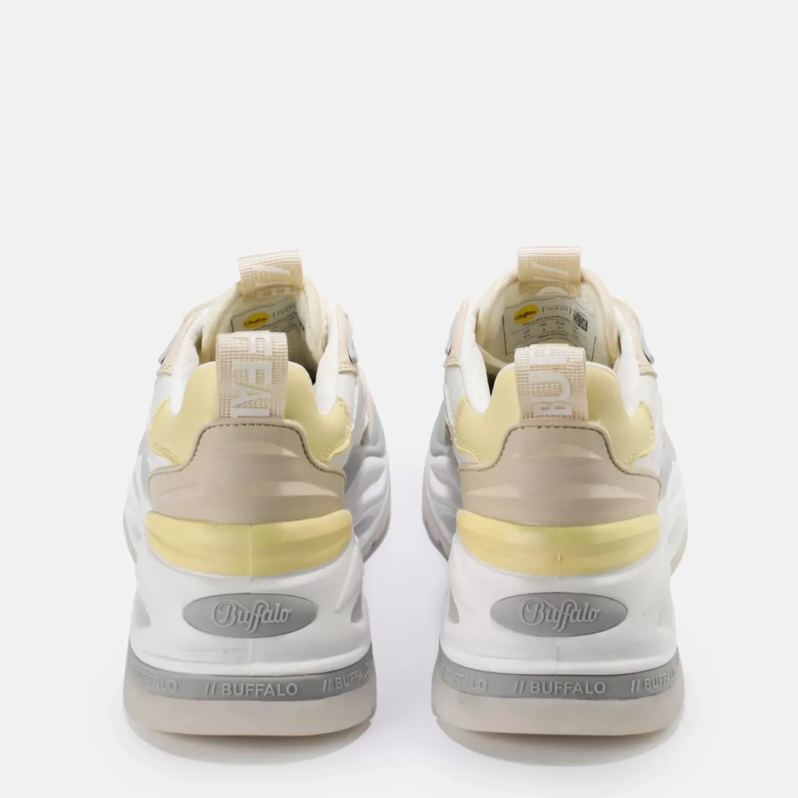 Fashion BUFFALO Triplet Third Baskets Veganes Beige Jaune