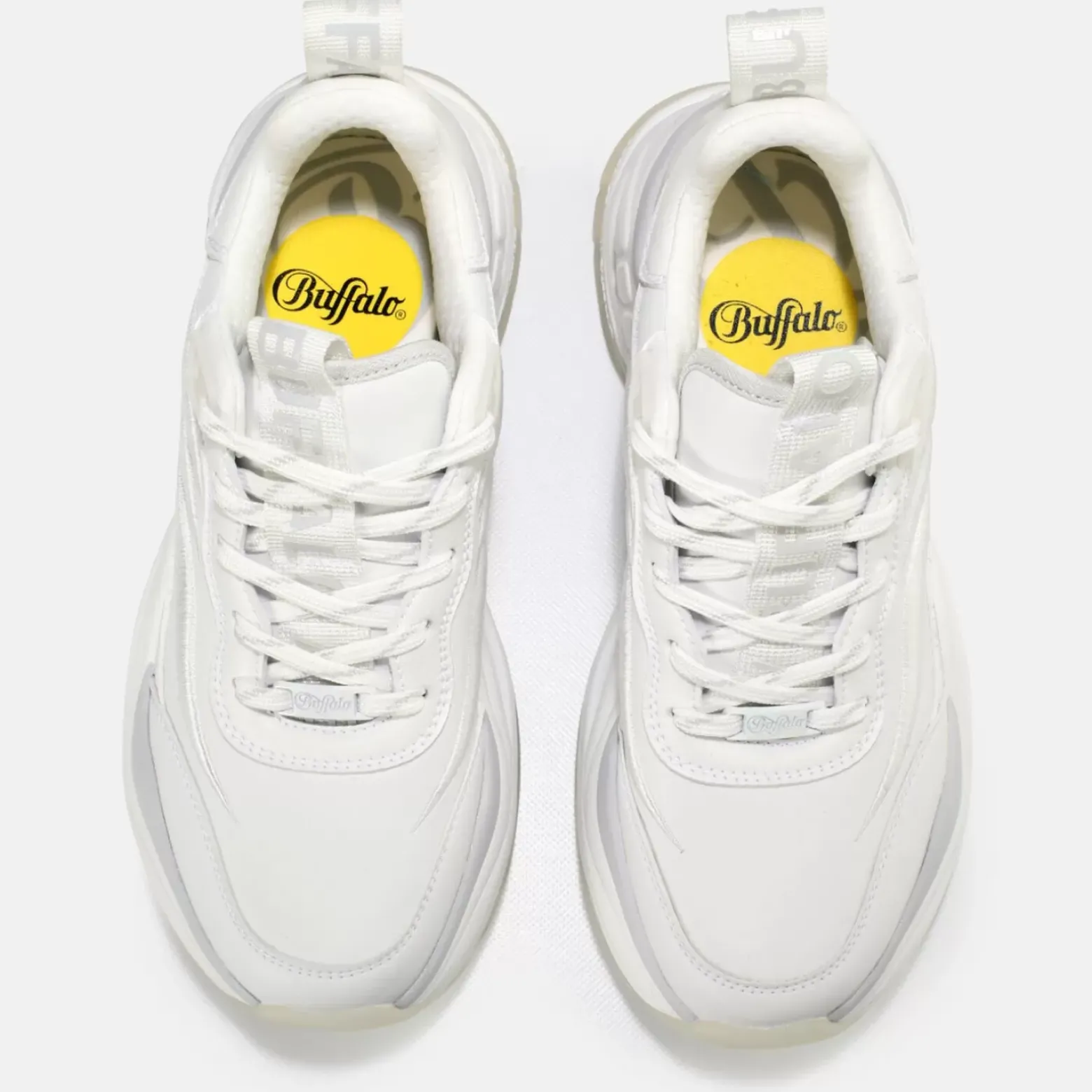 Fashion BUFFALO Triplet Third Baskets Veganes Blanc