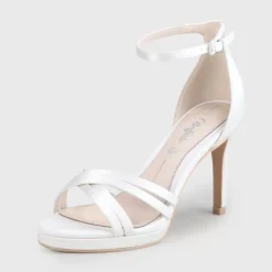 Hot BUFFALO Xenia Sandales Ivoire Blanc