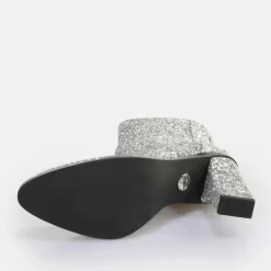 Hot BUFFALO Zoe Ankle Bottines Vegan Argent